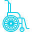 ikona wózka inwalidzkiego